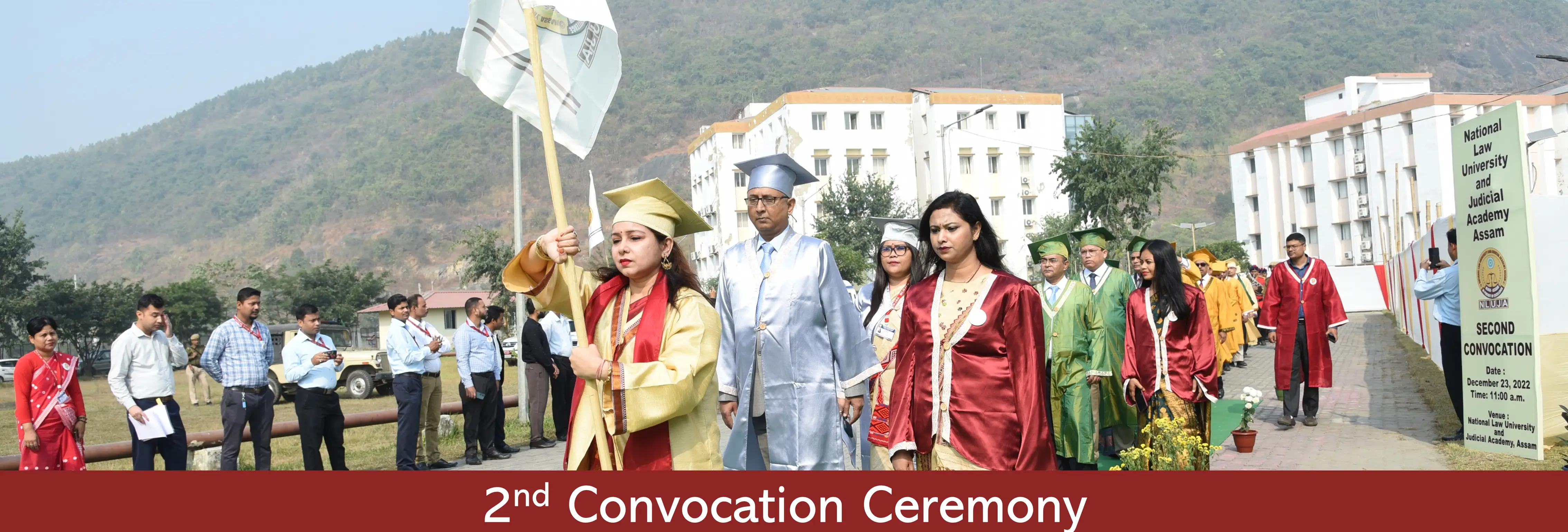 Convocation Ceremony, NLUJA, Assam